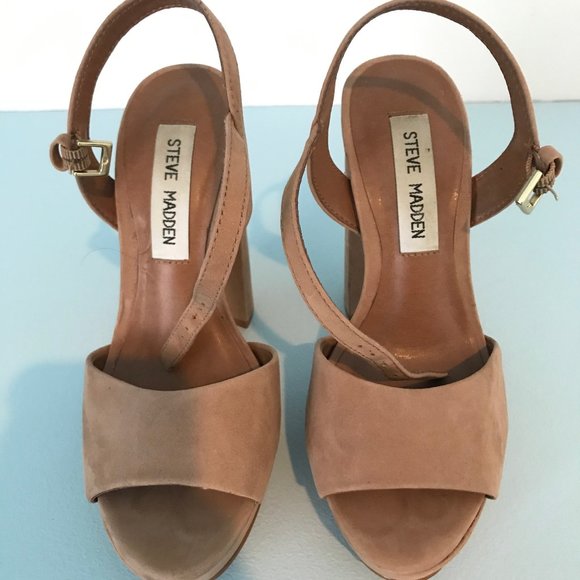 Steve Madden Shoes - Steve Madden kierra sandal heel in nubuck